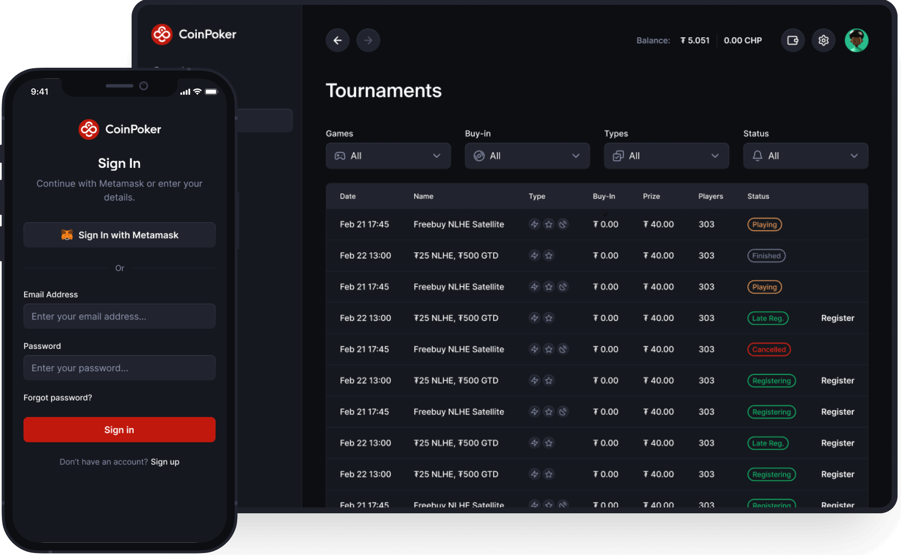 Скачать the CoinPoker App