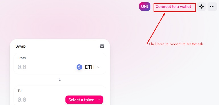 UniSwap Connect A Wallet UniSwap Connect A Wallet