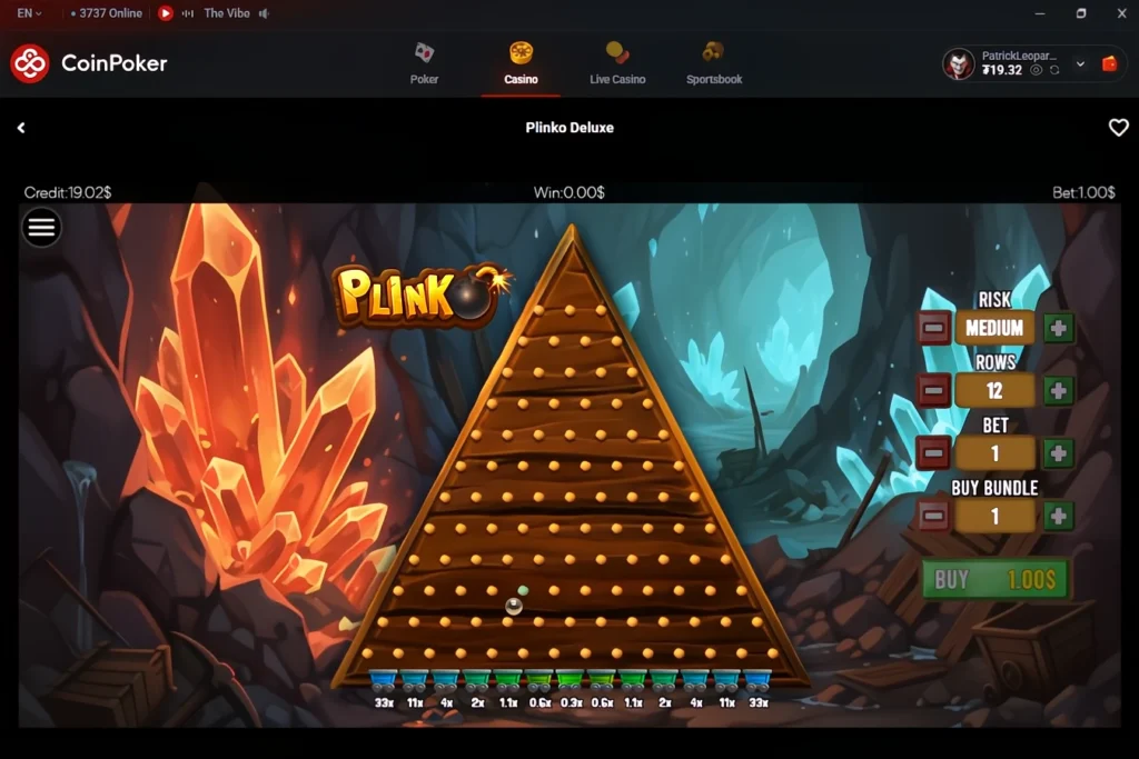 Играйте в Plinko на мобильных устройствах