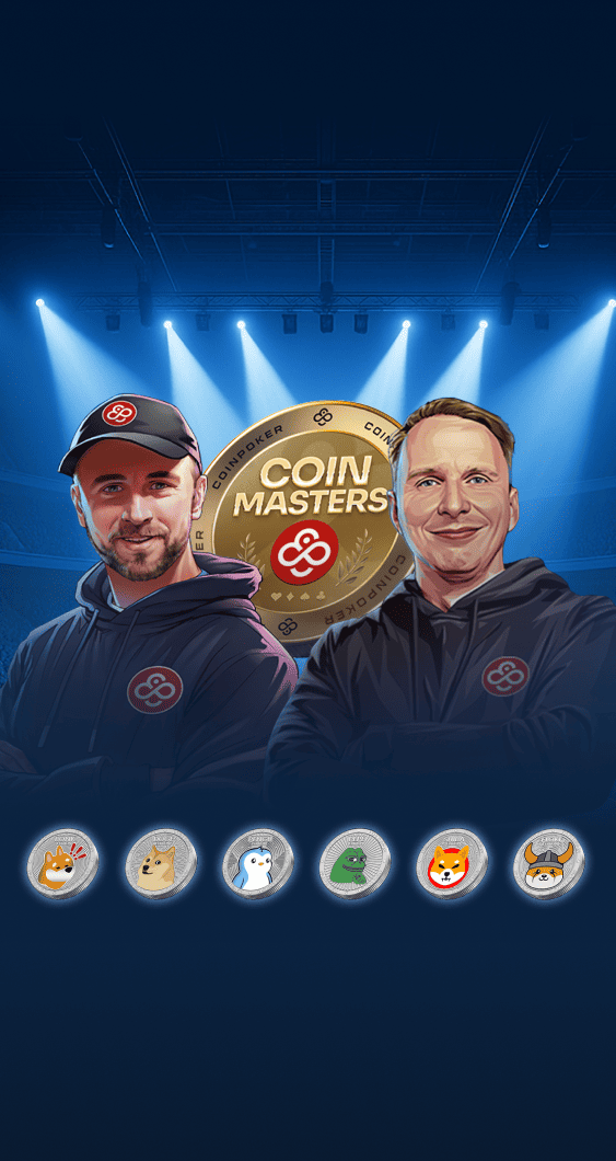 Получите $100 000 на старт своей покерной карьеры вместе с CoinMasters!