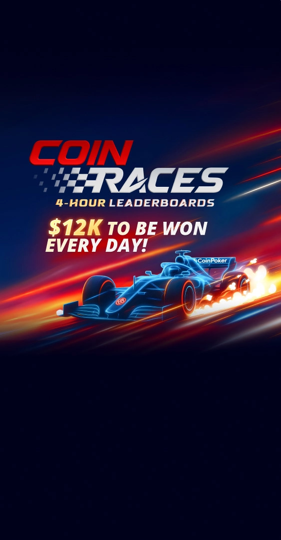 CoinRaces: $12,000 ежедневно. Теперь постоянная акция