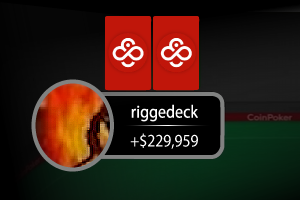 Riggedeck (+$229 959)